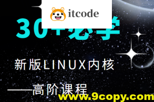 30+程序必学 新版LINUX内核高阶课程